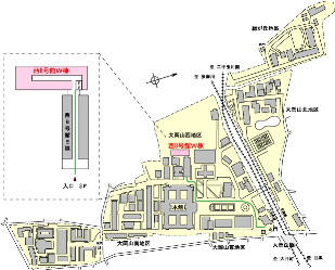 Access map to W8-W building